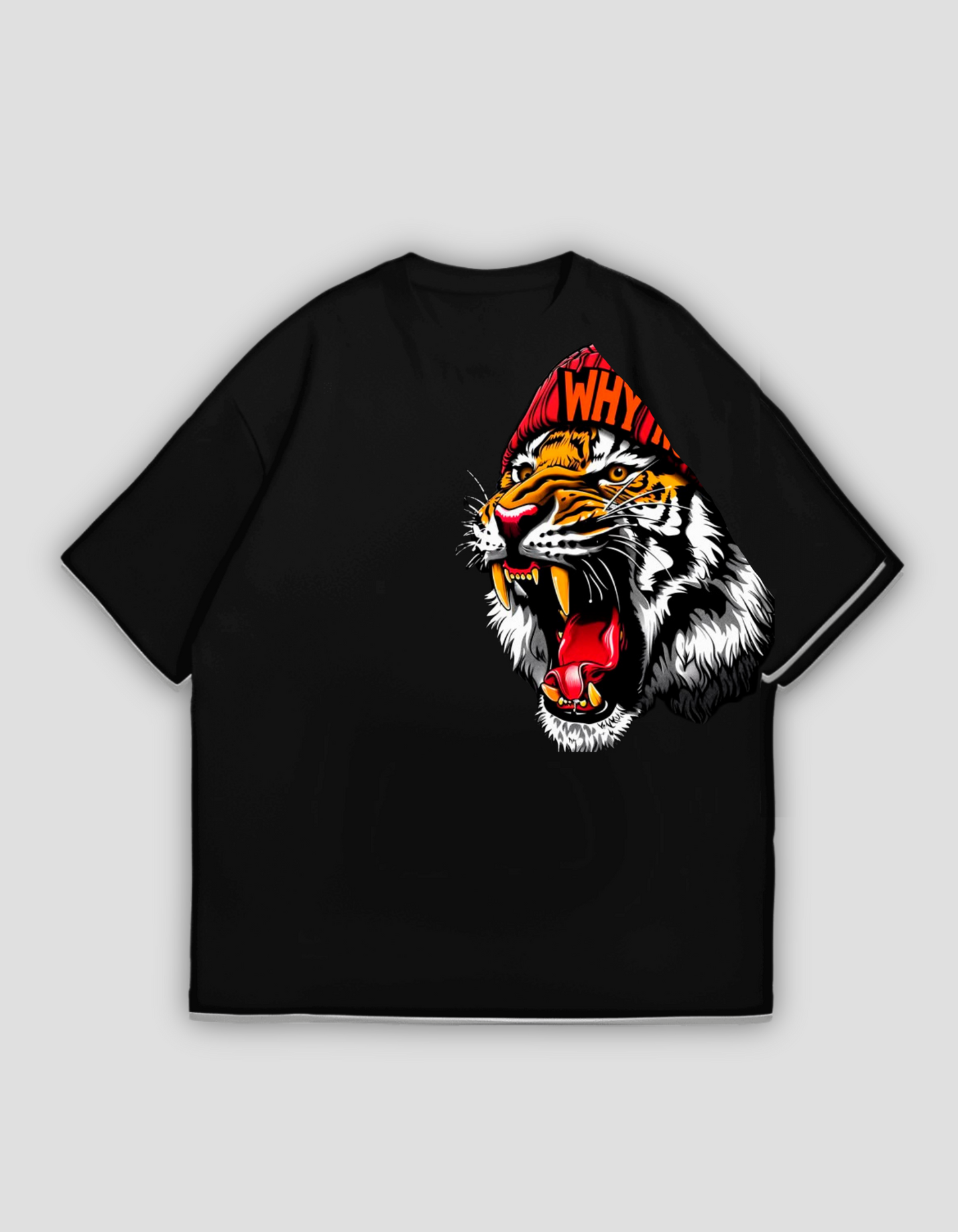 Black Tiger Oversize Tee